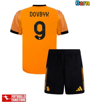 AS Roma Artem Dovbyk #9 Bortatröja Barn 2025-26 Kortärmad (+ Korta byxor)